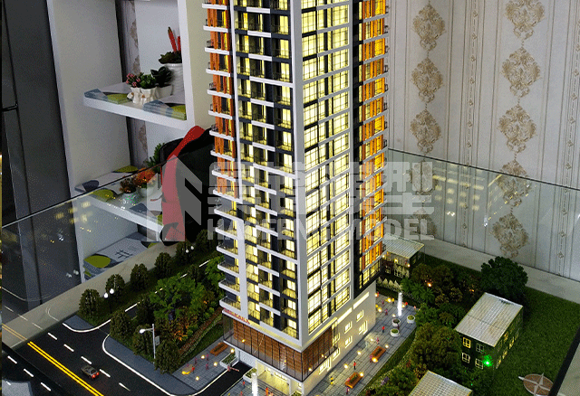 云南商住模型-柬埔寨西港酒店